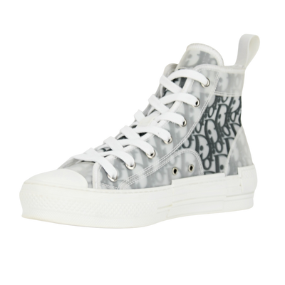 Womens Dior B23 | Grey & White Oblique | Size 5.5