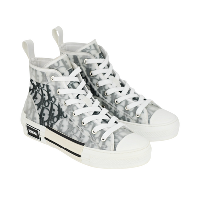 Womens Dior B23 | Grey & White Oblique | Size 5.5