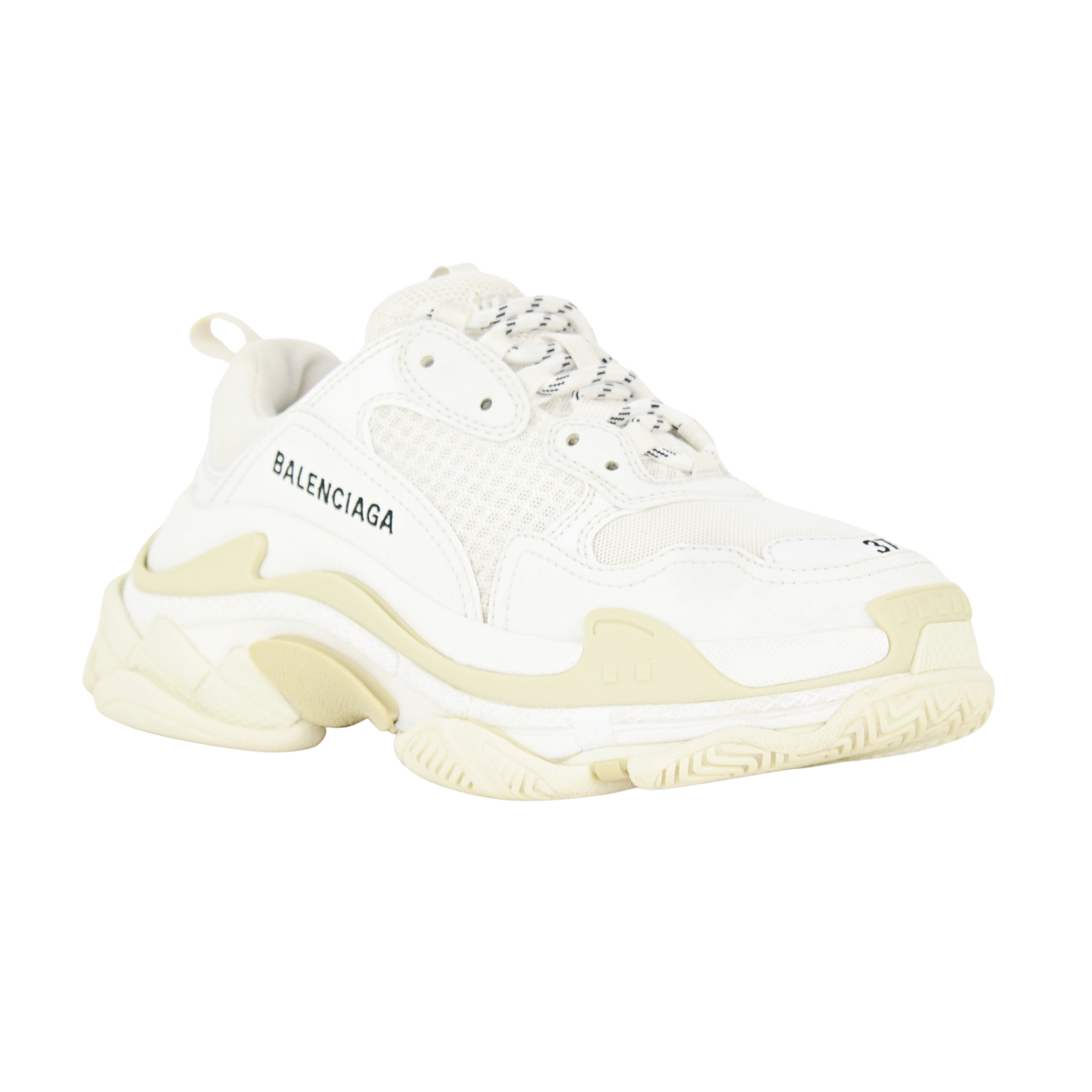 Womens Balenciaga Triple S | White | Size 4