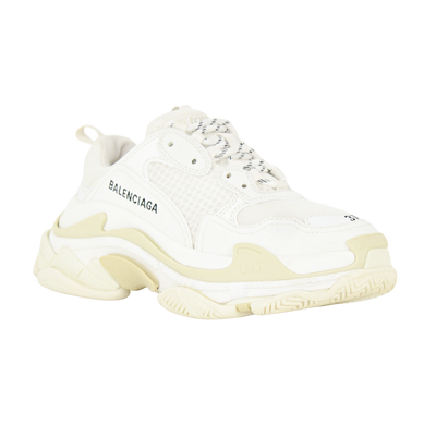 Womens Balenciaga Triple S | White | Size 4