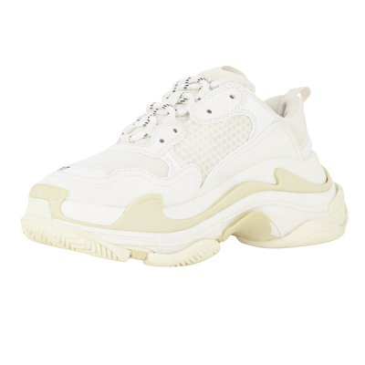 Womens Balenciaga Triple S | White | Size 4