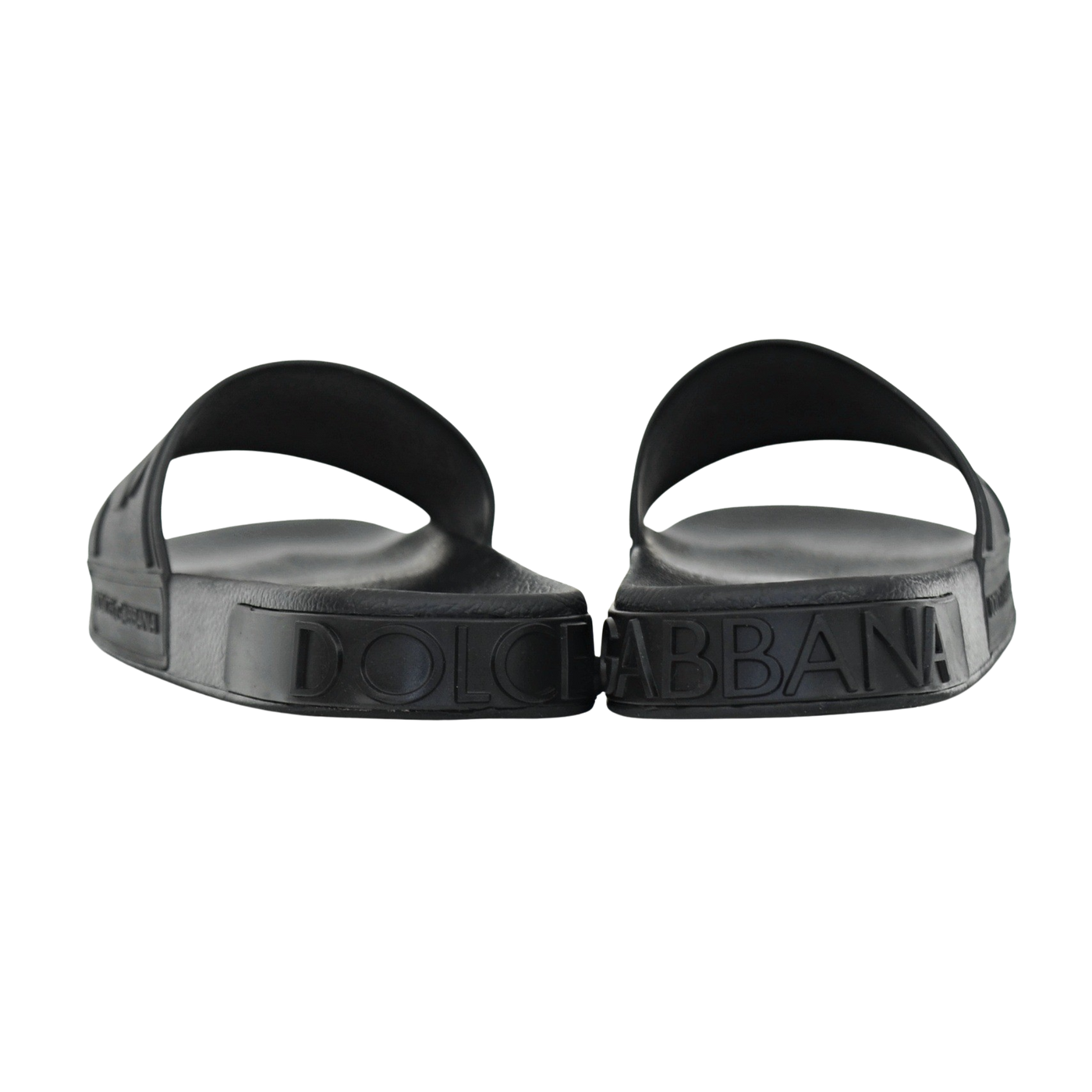 Dolce & Gabbana Logo Sliders | BLACK | SIZE 7