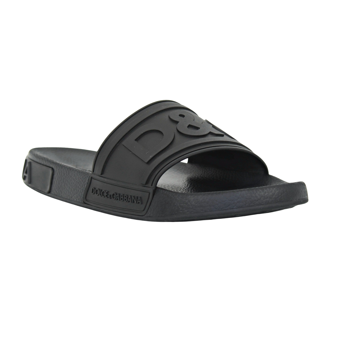 Dolce & Gabbana Logo Sliders | BLACK | SIZE 7