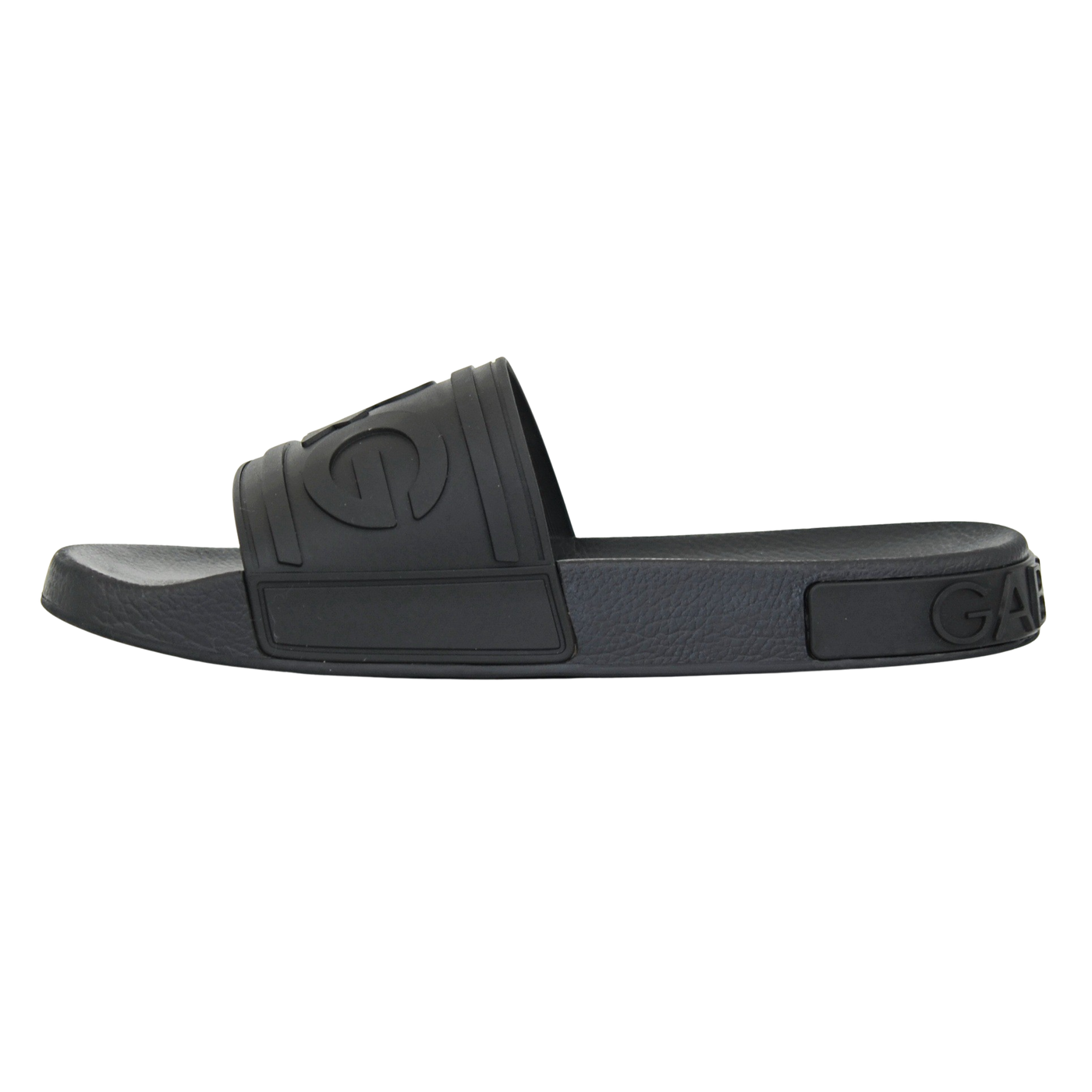 Dolce & Gabbana Logo Sliders | BLACK | SIZE 7