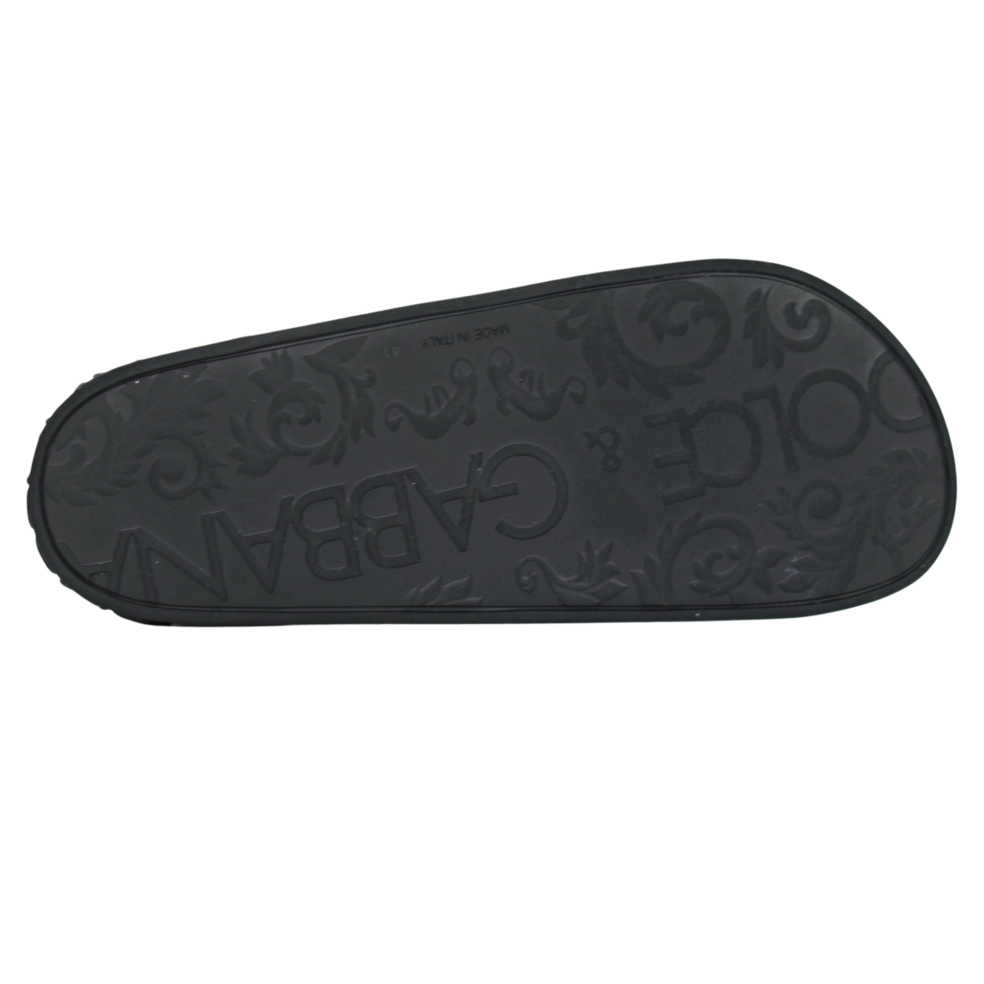 Dolce & Gabbana Logo Sliders | BLACK | SIZE 7