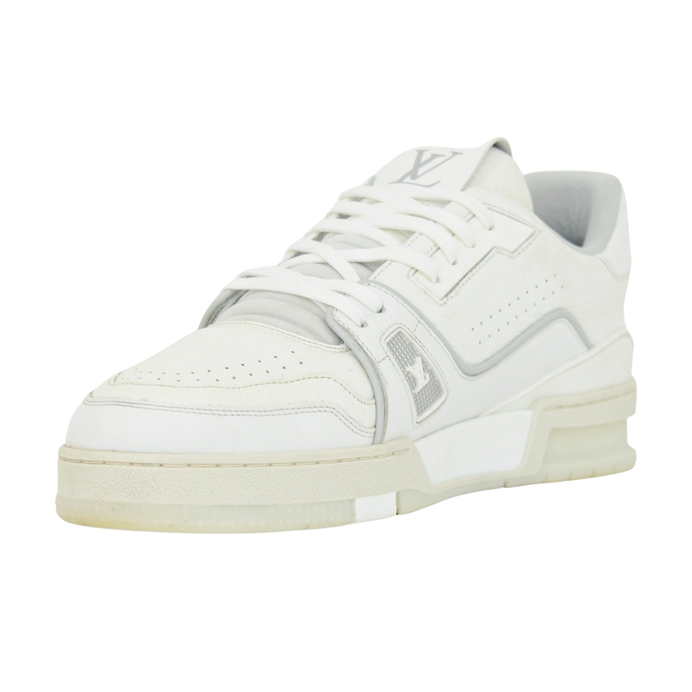 LOUIS VUITTON LV TRAINERS | WHITE | SIZE 7.5
