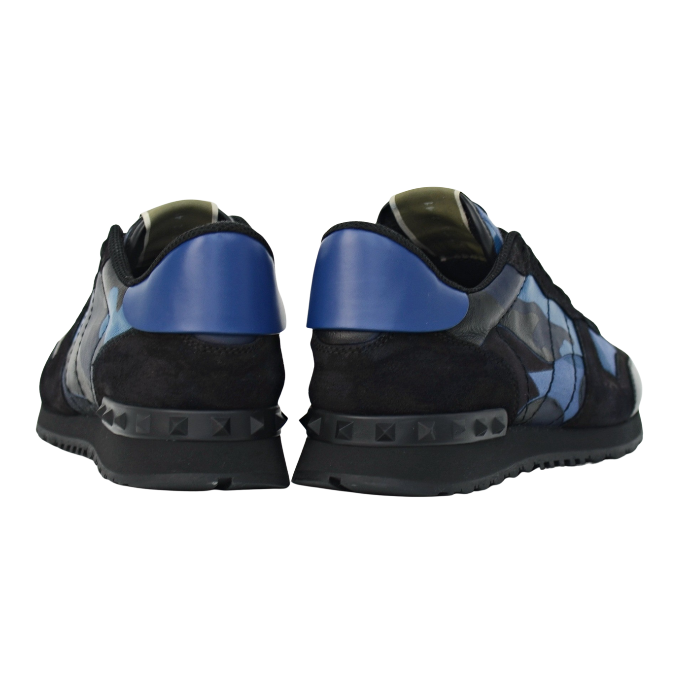 Valentino Rock Runner | Black & Blue | Size 7