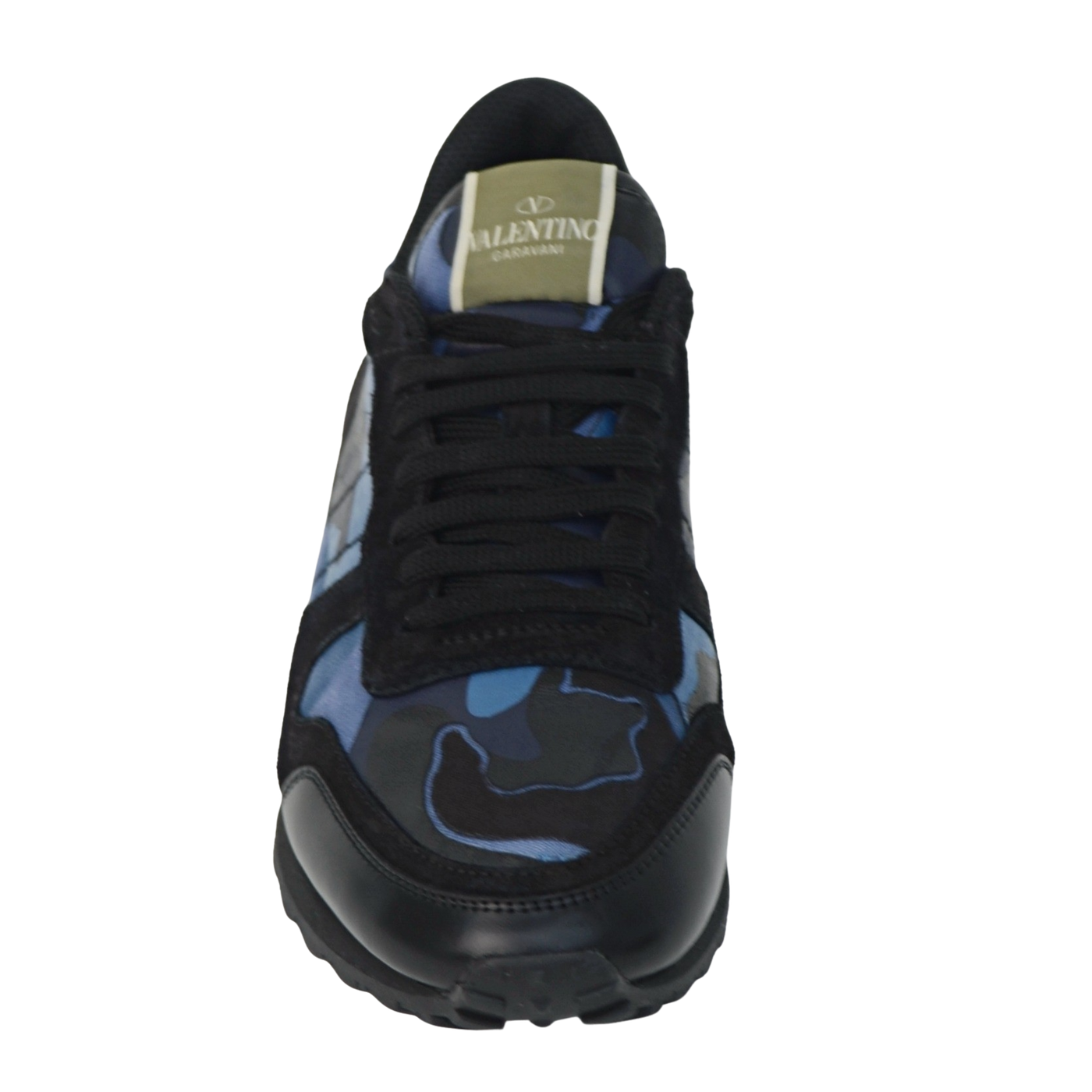 Valentino Rock Runner | Black & Blue | Size 7