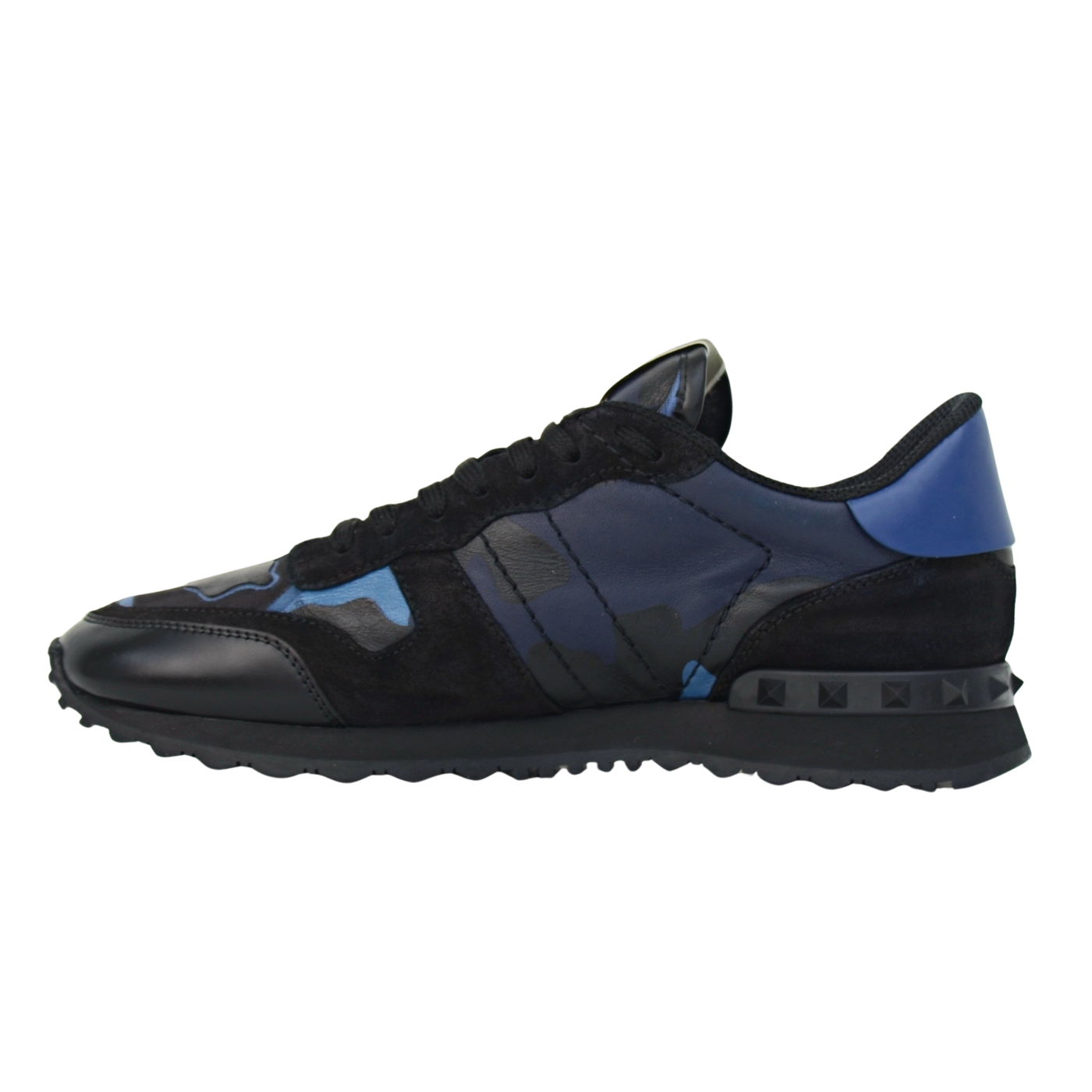 Valentino Rock Runner | Black & Blue | Size 7