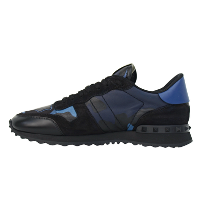 Valentino Rock Runner | Black & Blue | Size 7