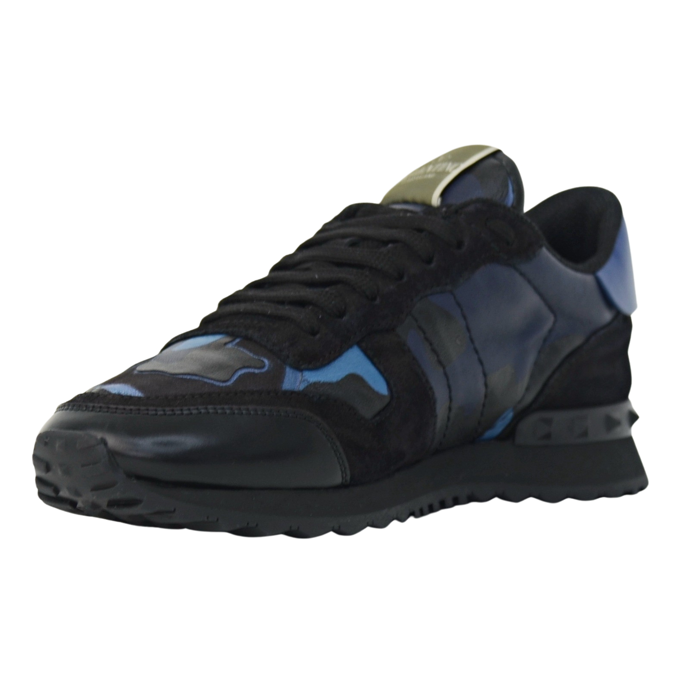 Valentino Rock Runner | Black & Blue | Size 7