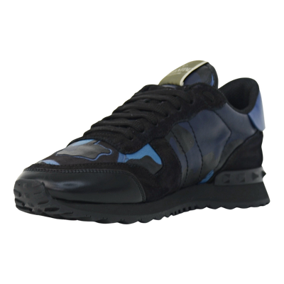 Valentino Rock Runner | Black & Blue | Size 7