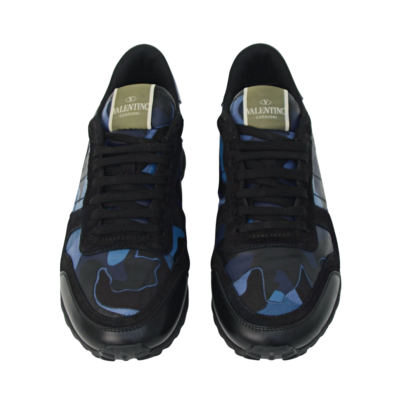 Valentino Rock Runner | Black & Blue | Size 7