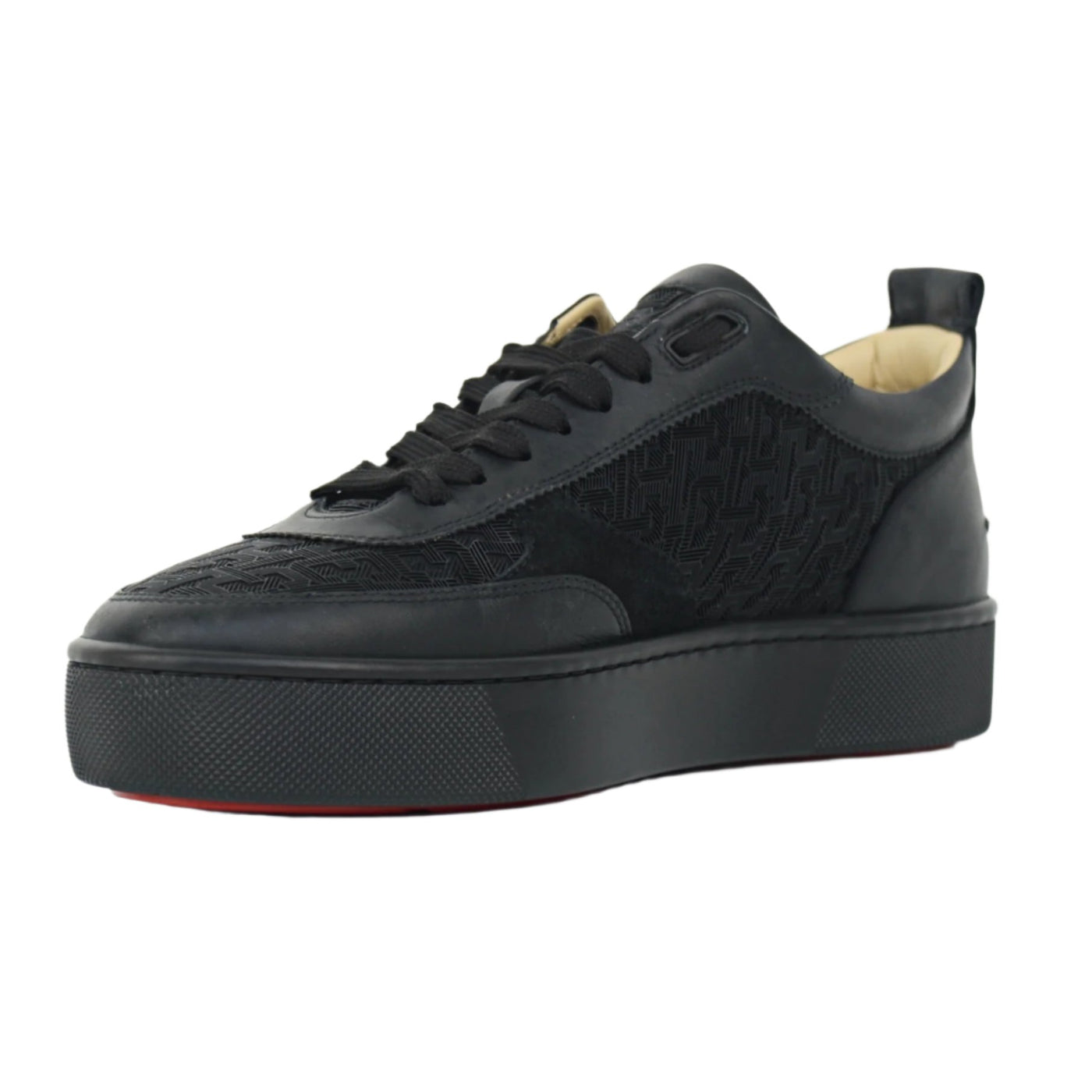 Christian Louboutin Happyrui | Black | Size 8