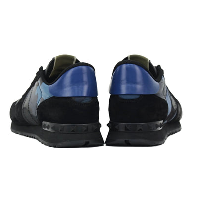 Valentino Rock Runner | Black & Blue | Size 10