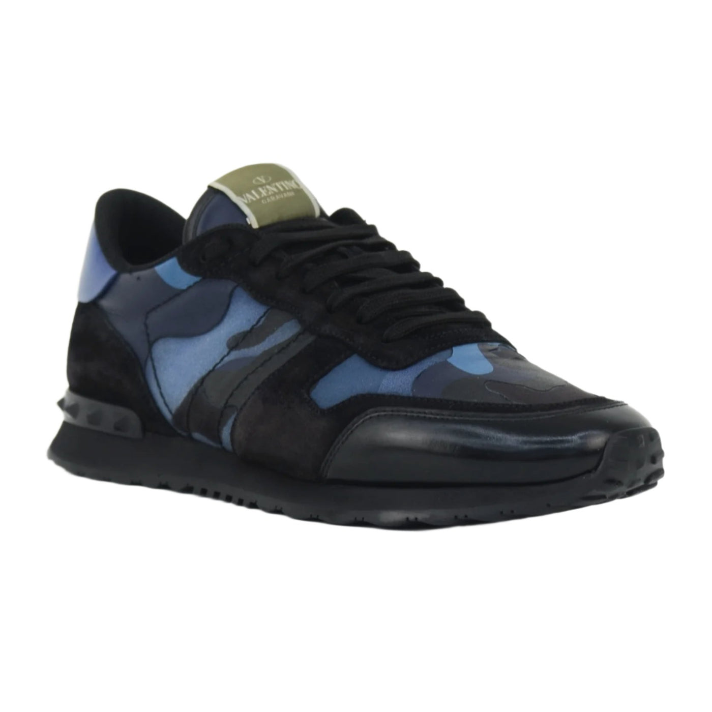 Valentino Rock Runner | Black & Blue | Size 10