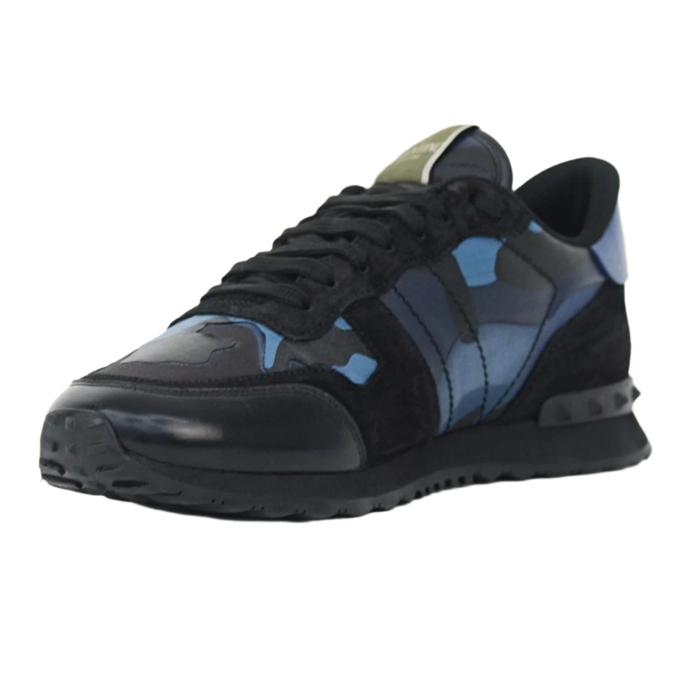 Valentino Rock Runner | Black & Blue | Size 10