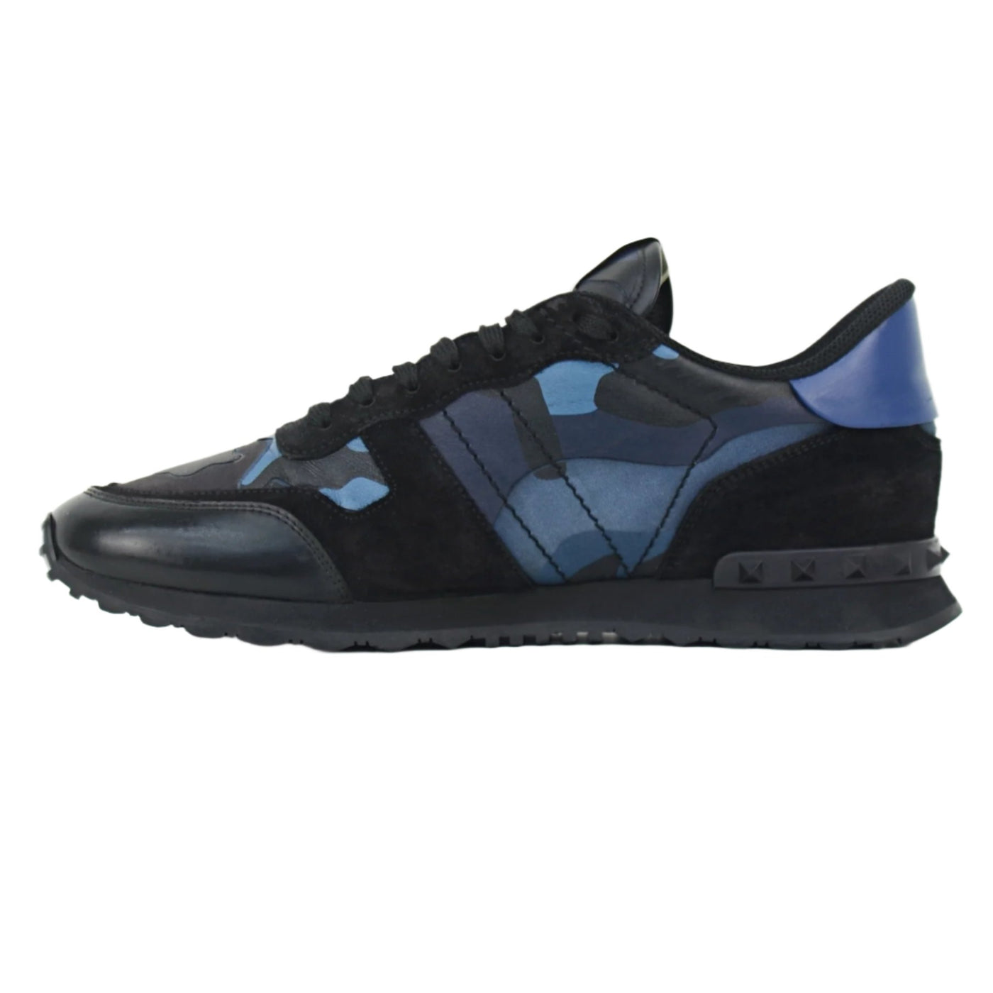 Valentino Rock Runner | Black & Blue | Size 10