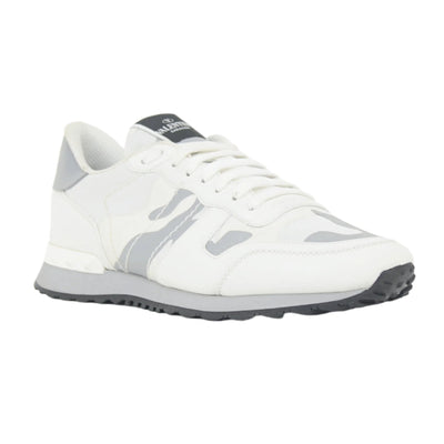 Valentino Rock Runner | White & Grey | Size 8