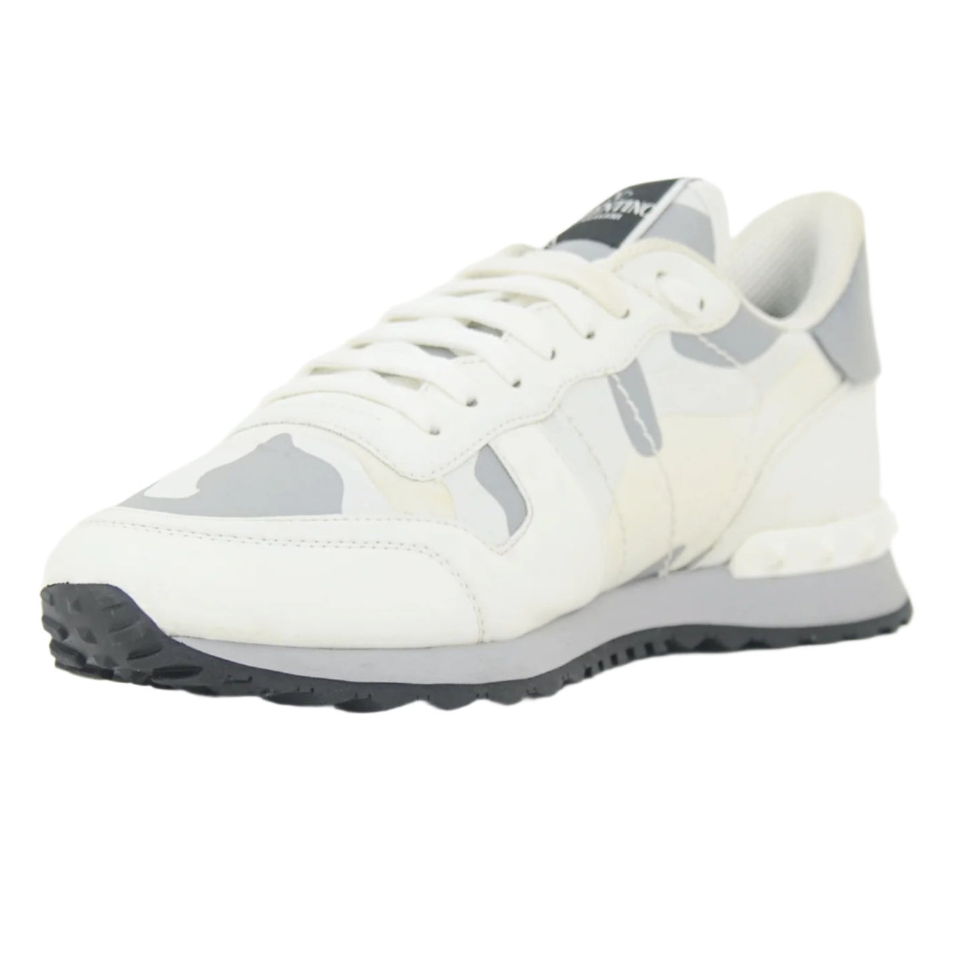 Valentino Rock Runner | White & Grey | Size 8