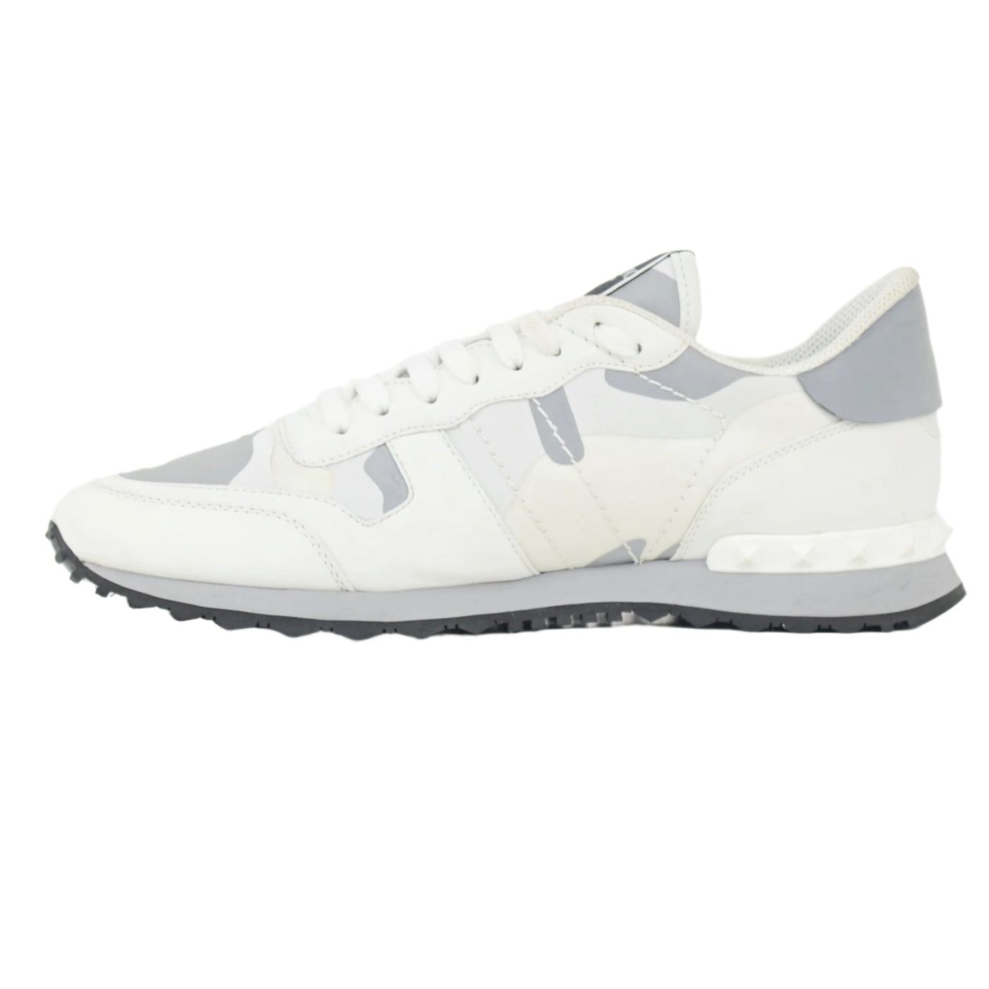 Valentino Rock Runner | White & Grey | Size 8