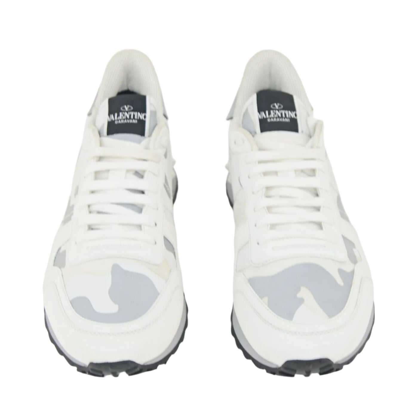 Valentino Rock Runner | White & Grey | Size 8