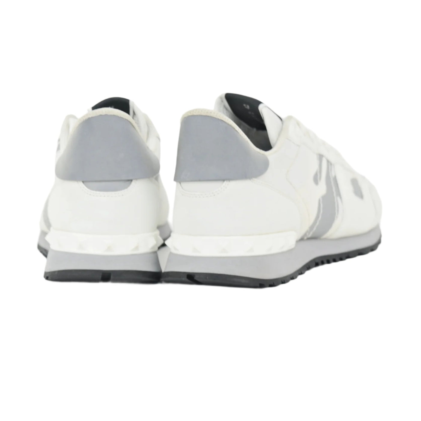 Valentino Rock Runner | White & Grey | Size 8