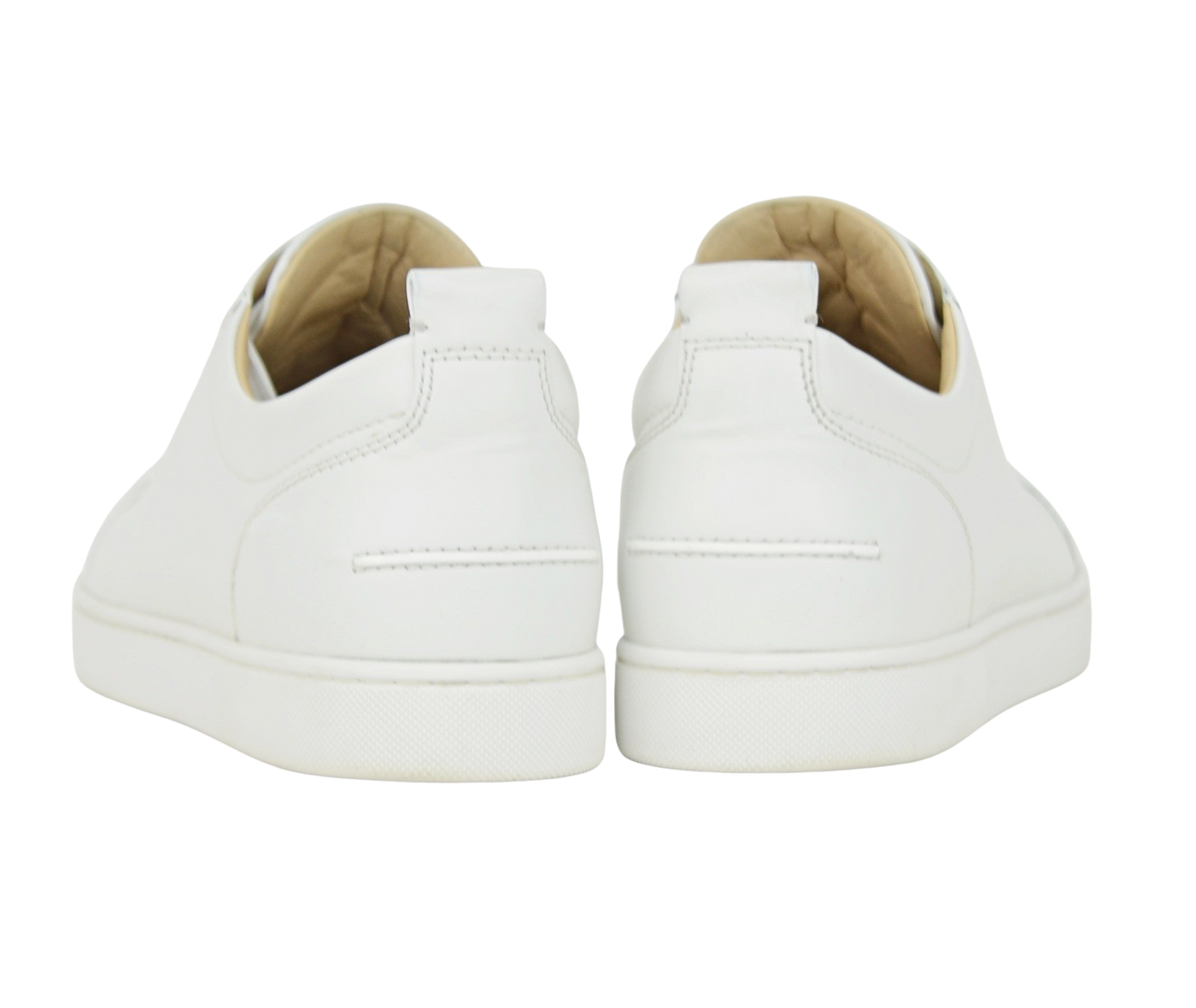 Christian Louboutin Louis Junior Flat | White | Size 10