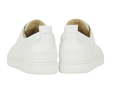 Christian Louboutin Louis Junior Flat | White | Size 10