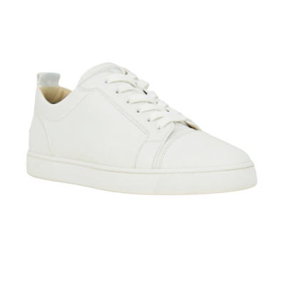 Christian Louboutin Louis Junior Flat | White | Size 10