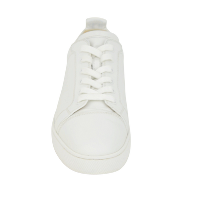 Christian Louboutin Louis Junior Flat | White | Size 10