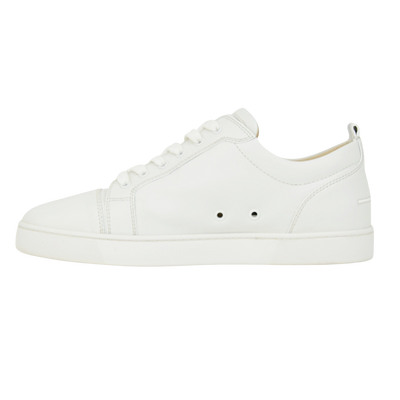 Christian Louboutin Louis Junior Flat | White | Size 10