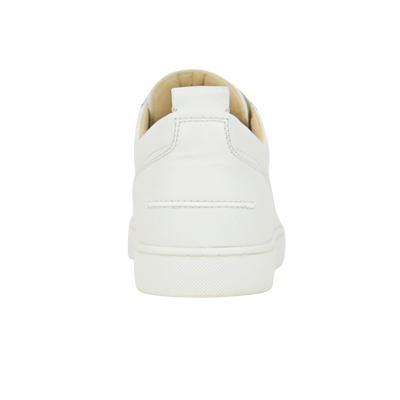 Christian Louboutin Louis Junior Flat | White | Size 10