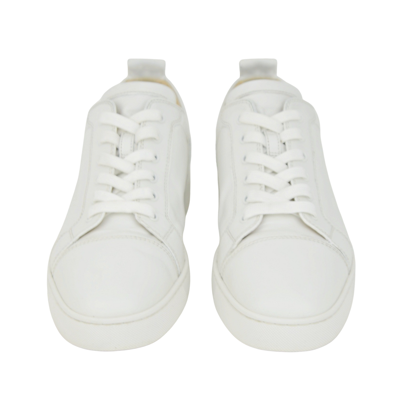 Christian Louboutin Louis Junior Flat | White | Size 10