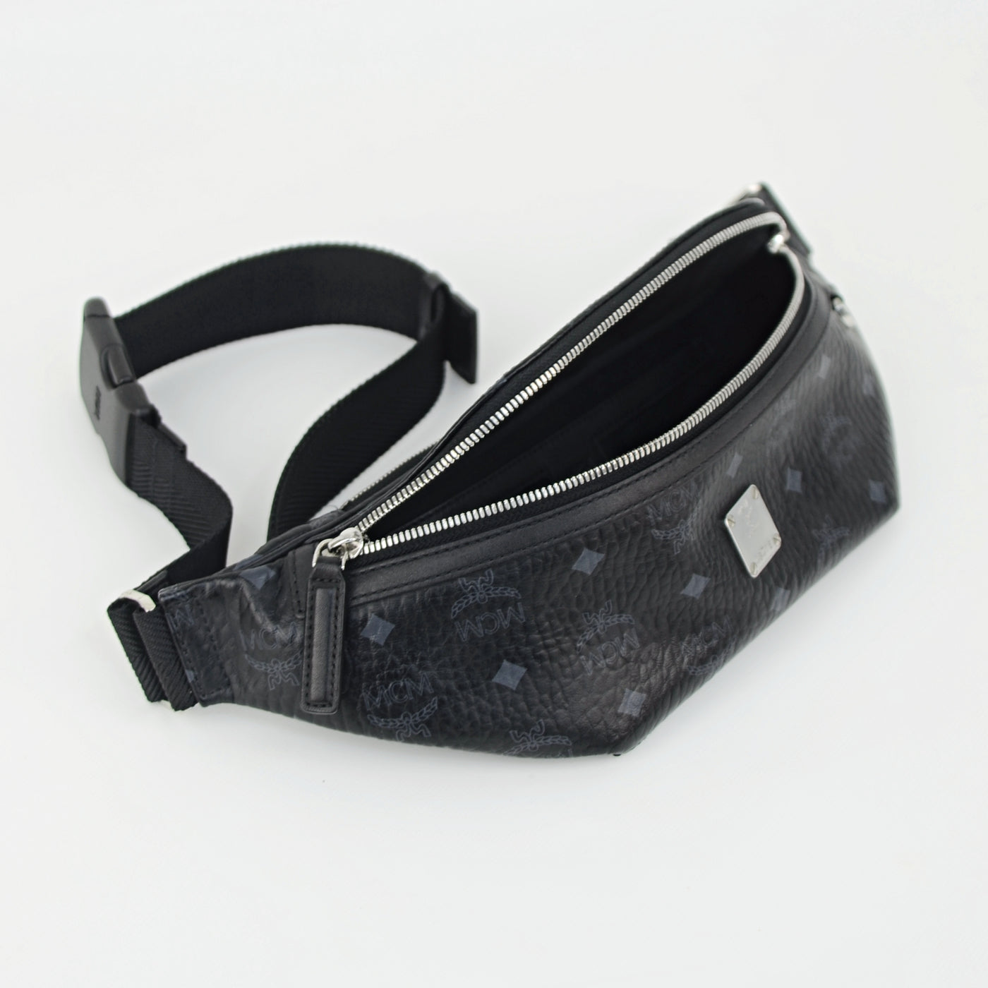 MCM VISETOS BELT BAG | MEDIUM | BLACK