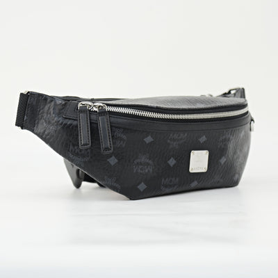 MCM VISETOS BELT BAG | MEDIUM | BLACK