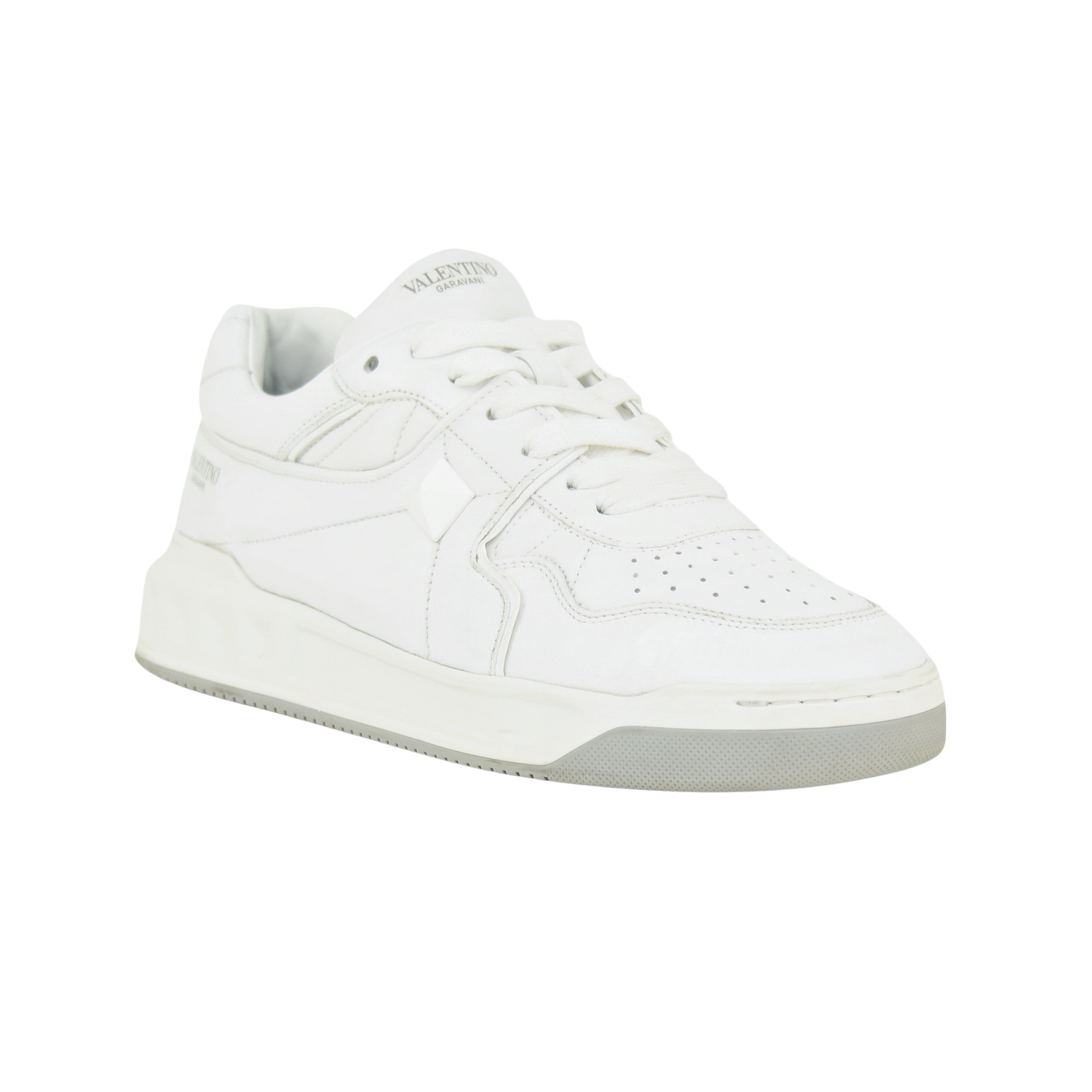 Valentino One-Stud | White | Size 7