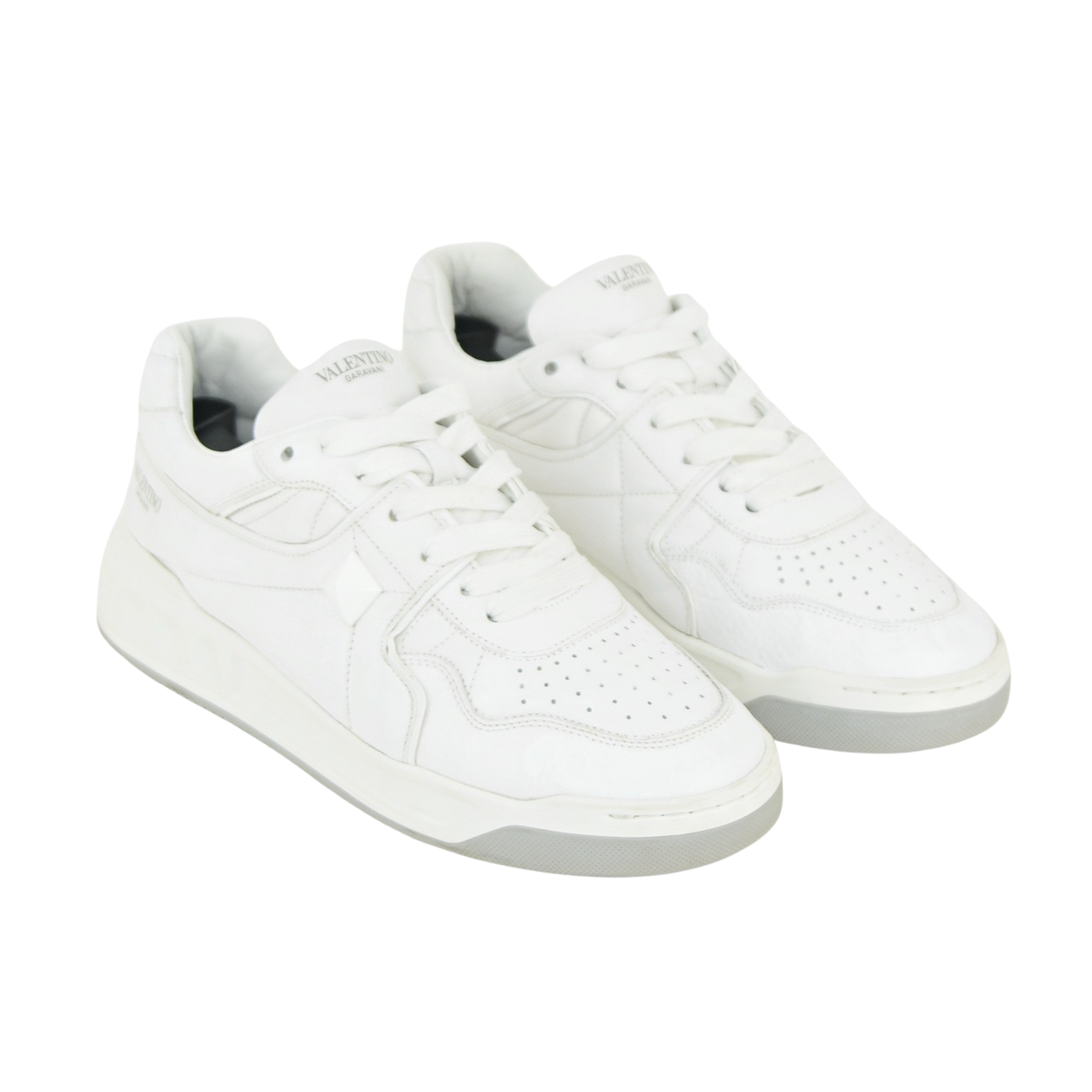 Valentino One-Stud | White | Size 7