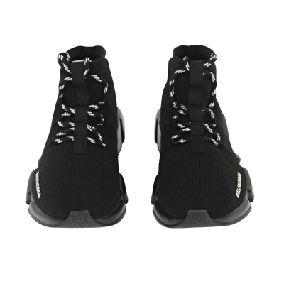 Balenciaga Lace Up Speed Trainer | Black | Size 9