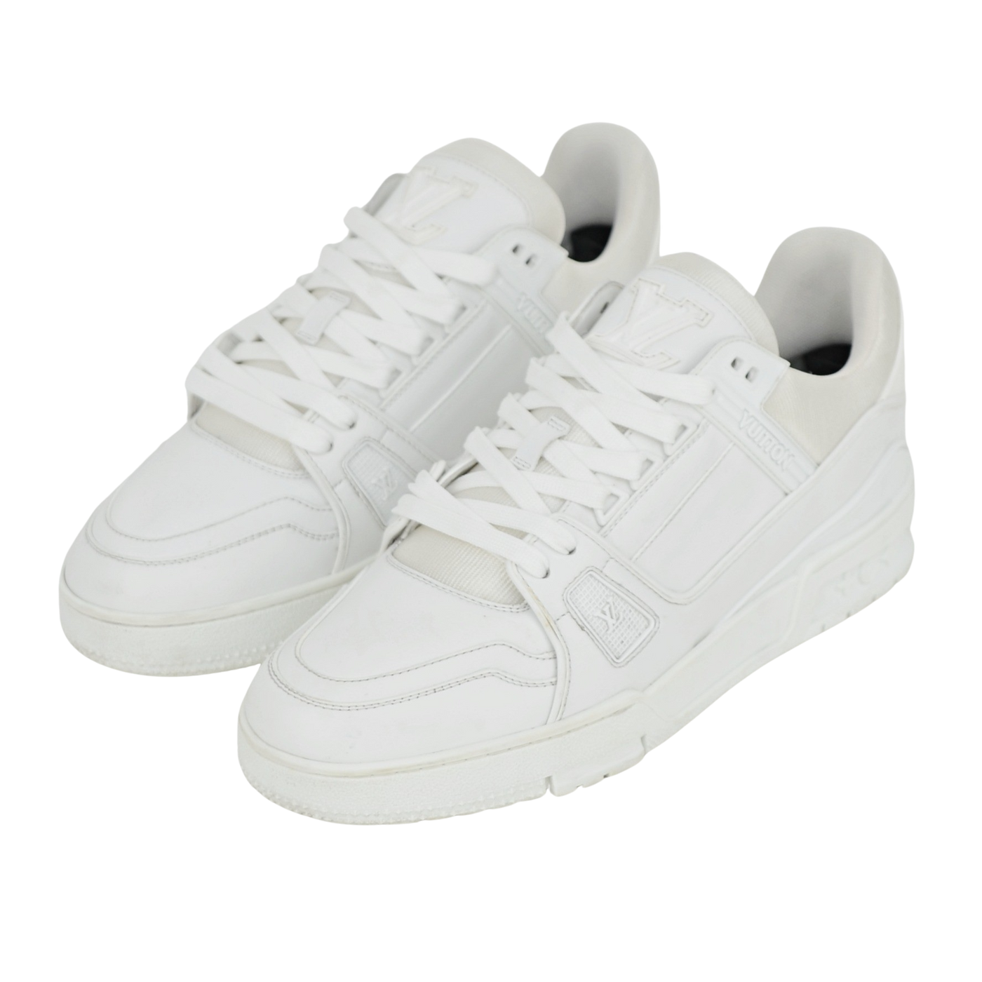 LOUIS VUITTON LV TRAINERS | WHITE | SIZE 7.5