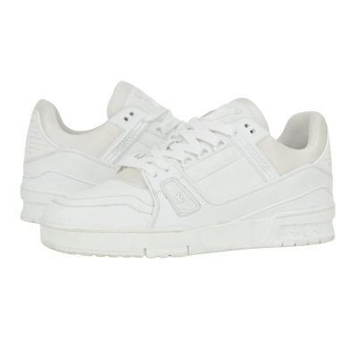 LOUIS VUITTON LV TRAINERS | WHITE | SIZE 7.5