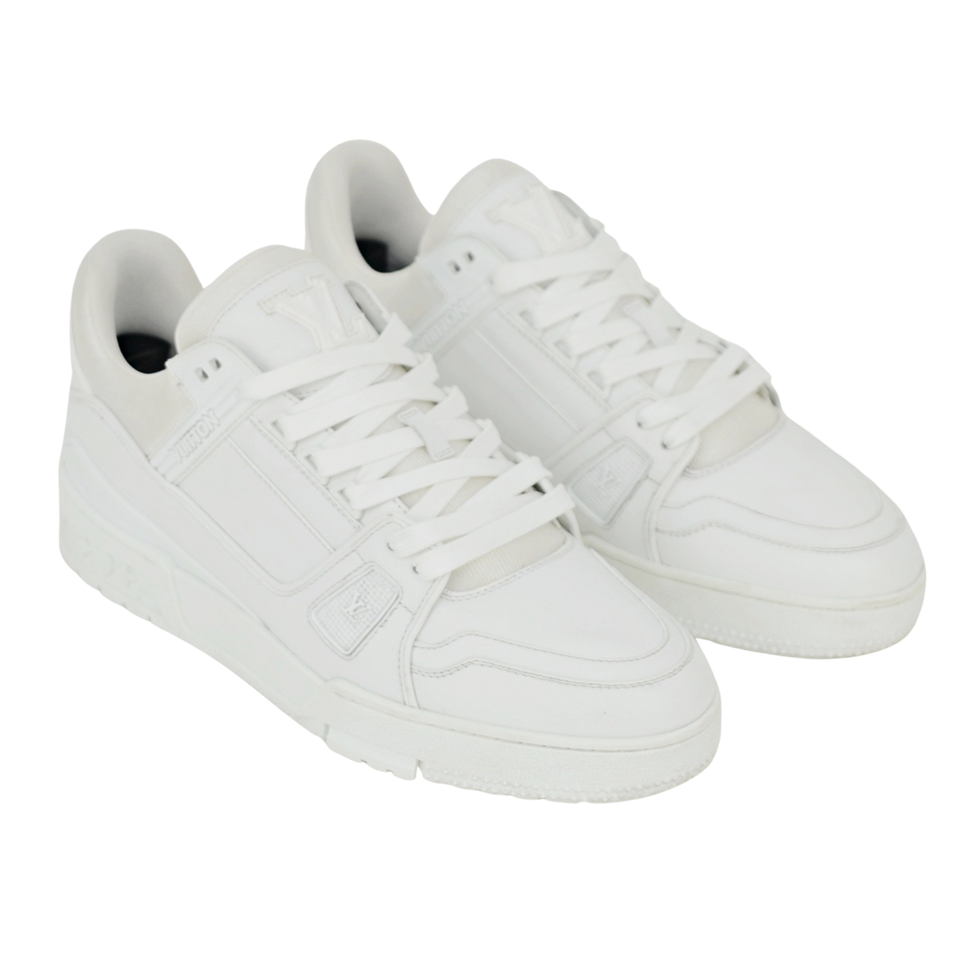 LOUIS VUITTON LV TRAINERS | WHITE | SIZE 7.5