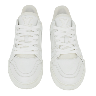 LOUIS VUITTON LV TRAINERS | WHITE | SIZE 7.5