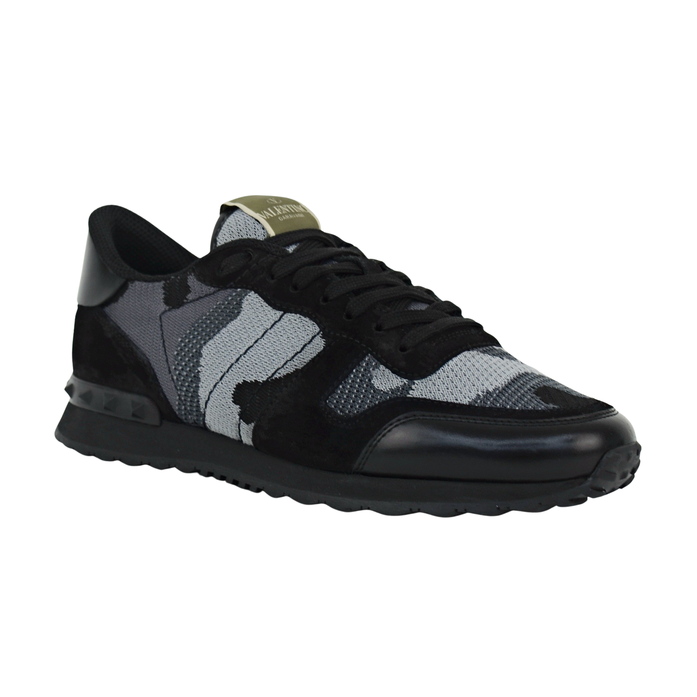 Valentino Rock Runner | GREY & BLACK | Size 7