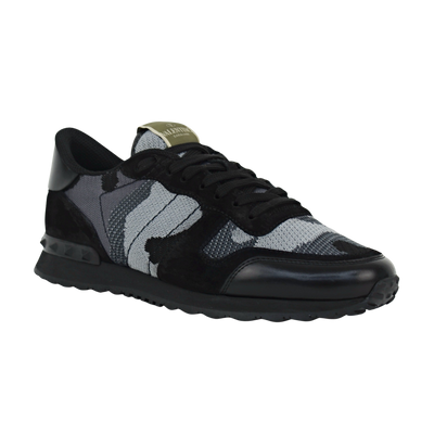 Valentino Rock Runner | GREY & BLACK | Size 7