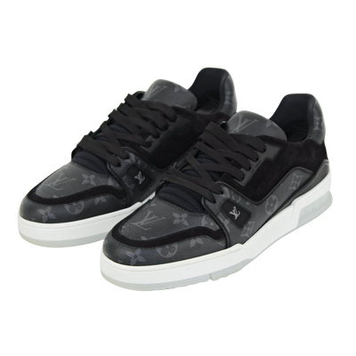 LOUIS VUITTON LV TRAINERS | BLACK | SIZE 7.5