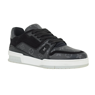 LOUIS VUITTON LV TRAINERS | BLACK | SIZE 7.5