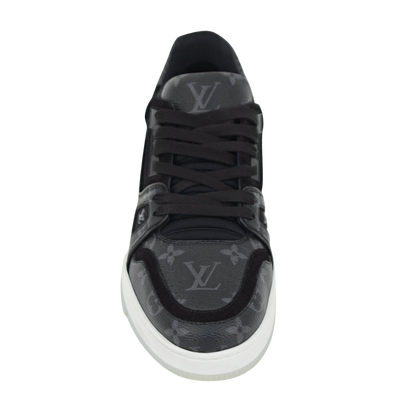 LOUIS VUITTON LV TRAINERS | BLACK | SIZE 7.5