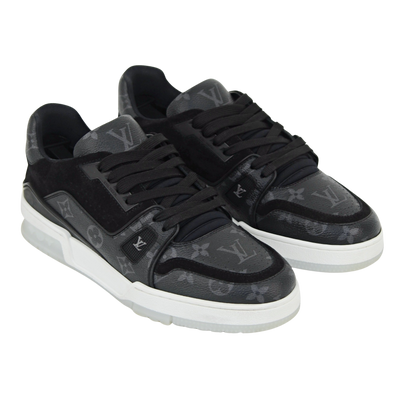 LOUIS VUITTON LV TRAINERS | BLACK | SIZE 7.5