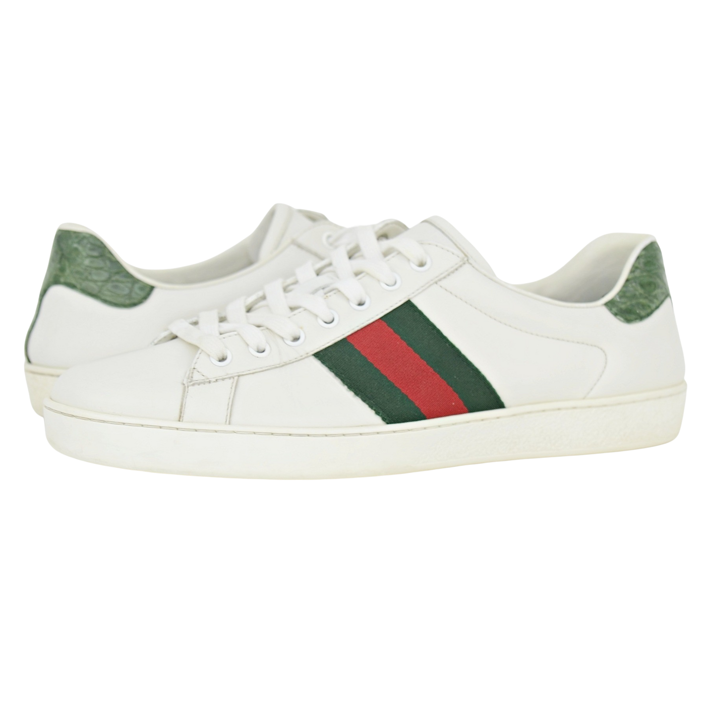 Gucci Ace Embroidered Sneaker | White | Size 9